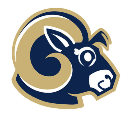 Los Angeles Rams Anime Logo fabric transfer